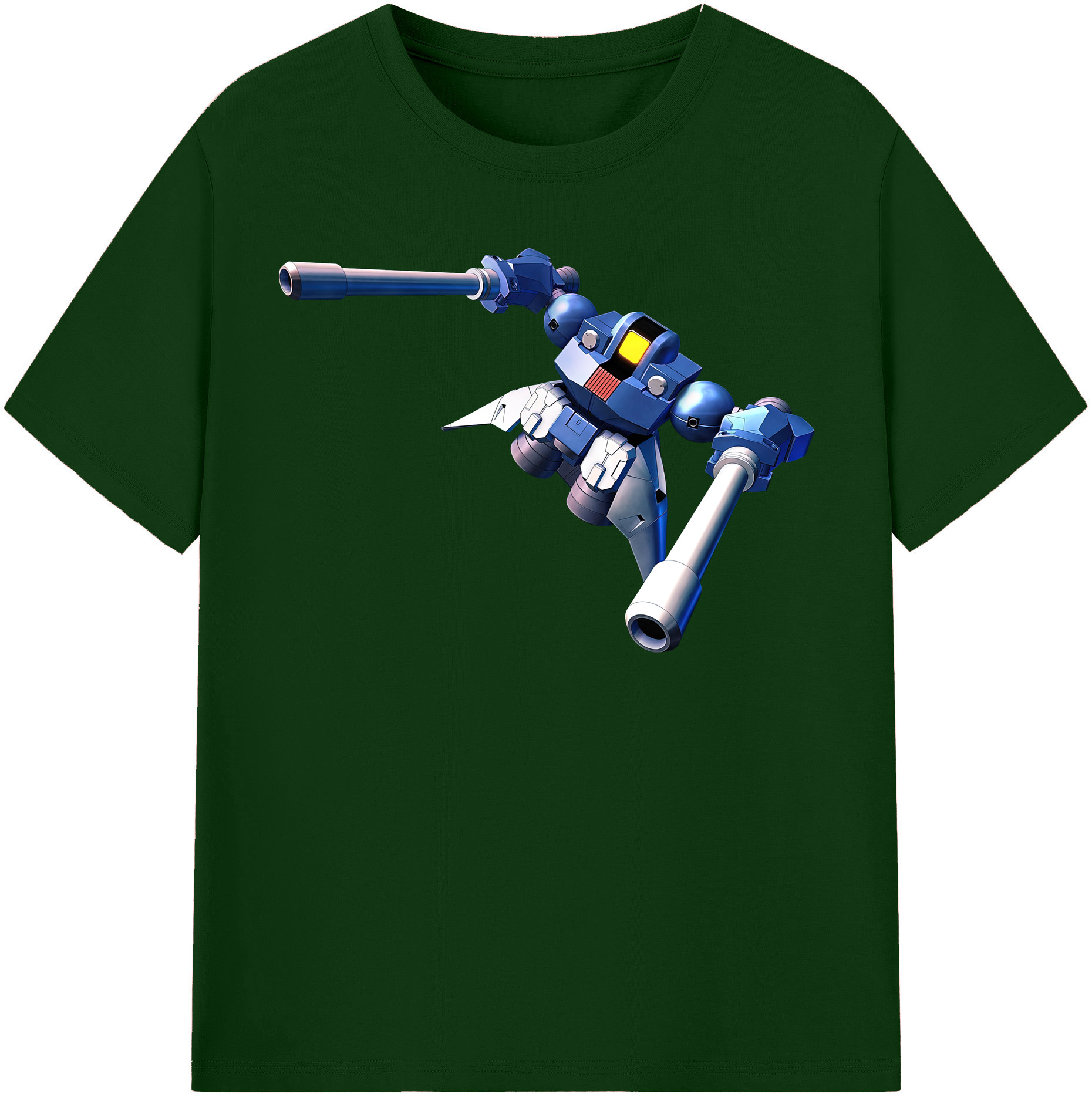 （画像用） 機動戦士ガンダム Mobile Suit Gundam 綿100％半袖Tシャツ（フロントプリント）